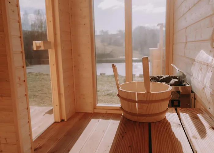 Nad Stawami Z Jacuzzi I Sauna 2 Woliborz