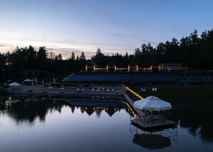 Nad Stawami Z Jacuzzi I Sauna 2 בית נופש Woliborz